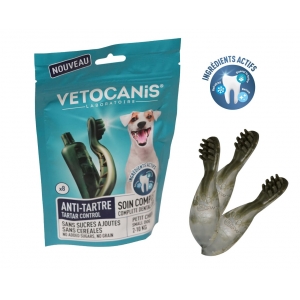 Vetocanis ANTI-TARTAR DOG TREATS SMALL 110G N8