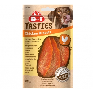 8in1 TASTIES kanafilee koertele 85g