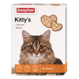 Beaphar Kitty`s Taurine/Biotin toidulisand kassidele 75tk