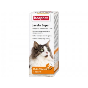 Beaphar Laveta Super for Cat 50ml, vitamiinipreparaat kassidele