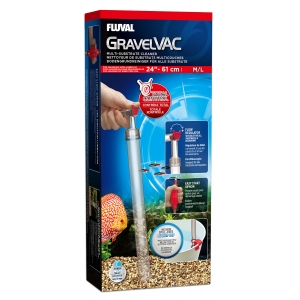 Сифон для очистки аквариумного гравия Fluval GravelVac S/M