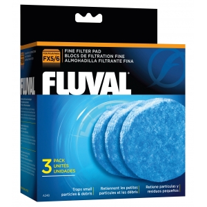 Filtrielement Fluval Medium Fine filtrile FX5 3tk