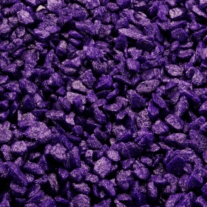 Аквариумный гравий Glamour Stone/Urban 6-9мм 2кг фиолетовый