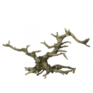 Аквариумный декор Бонсай без листьев 35,5x10x17,5см серый