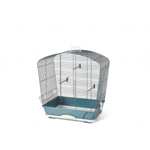 Клетка для попугаев Louise 40 53.5x32x55см голубая