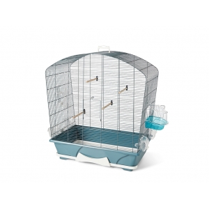 Клетка для попугаев Louise 50 71.5x38.5x73.5см голубая