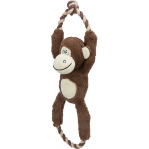 Игрушка для собак Monkey, plush/rope, 40 cm