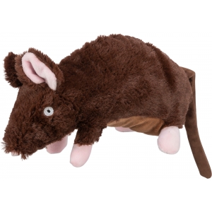 Игрушка для собак Rat, plush, recycled, 26 cm