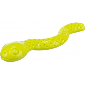 Игрушка для собак Snack Snake, TPR, 27 cm, green