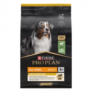 Purina PRO PLAN All sizes Adult Light with OPTIWEIGHT®, 3kg