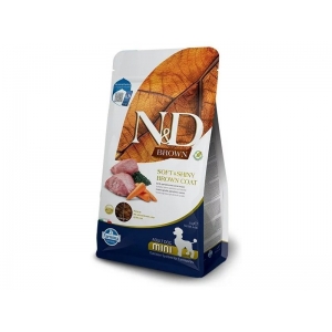 Farmina N&D Spirulina Dog (Brown Coat) Carrot&Lamb Mini 2kg