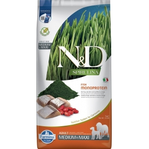 Farmina N&D Spirulina Wolfberry&Herring Adult Dog Medium/Maxi 7kg