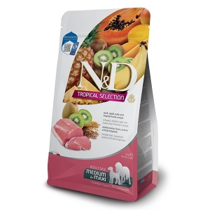 Farmina N&D Tropical Selection Dog Pork/Spelt/Oats Adult Medium/Maxi 2kg