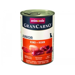 ANIMONDA GranCarno Dog Junior loomaliha+kana 400g