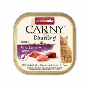 ANIMONDA Country Cat Adult veis+lammas+faasan 100g