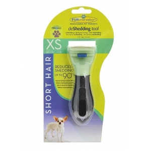 FURminator Short Hair deShedding Tool XS Toy Dog