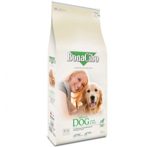 BonaCibo Dog Adult lambaliha ja riisiga 15kg