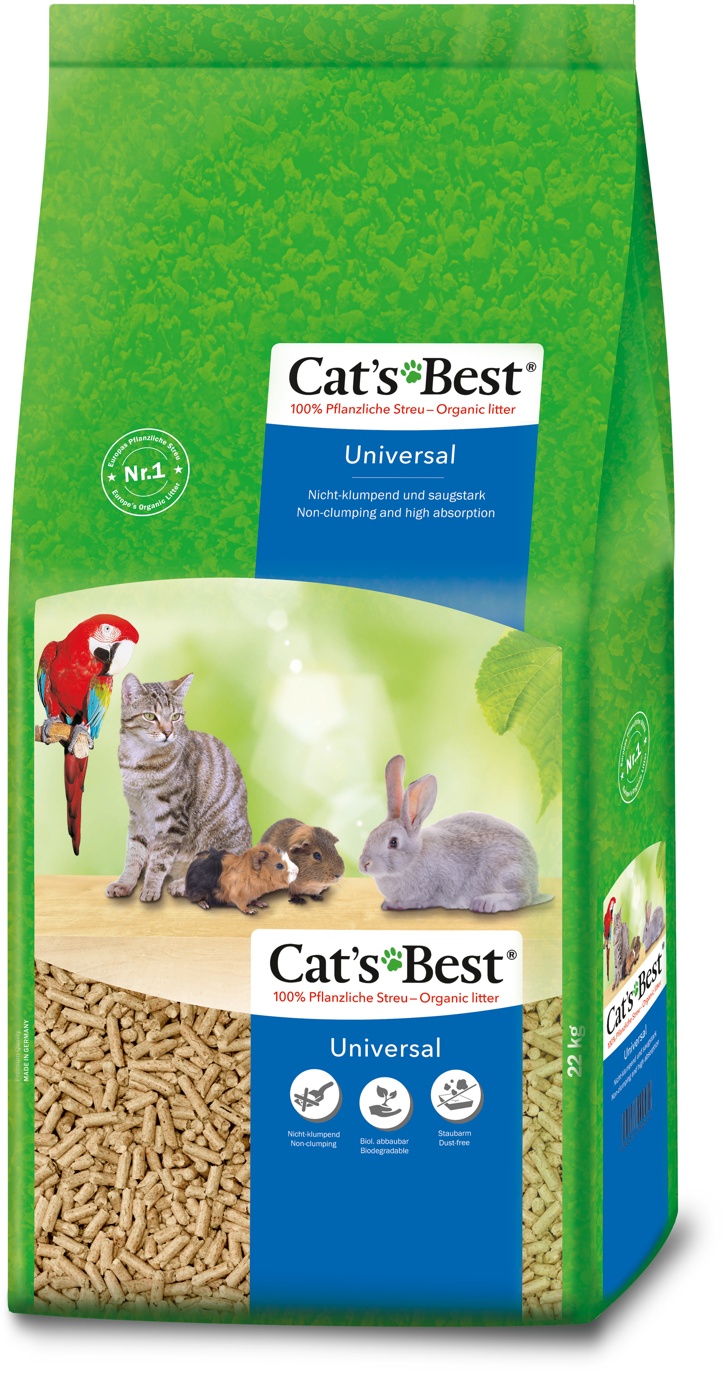 Cat's Best Universal allapanu lemmikloomadele 40L 22kg