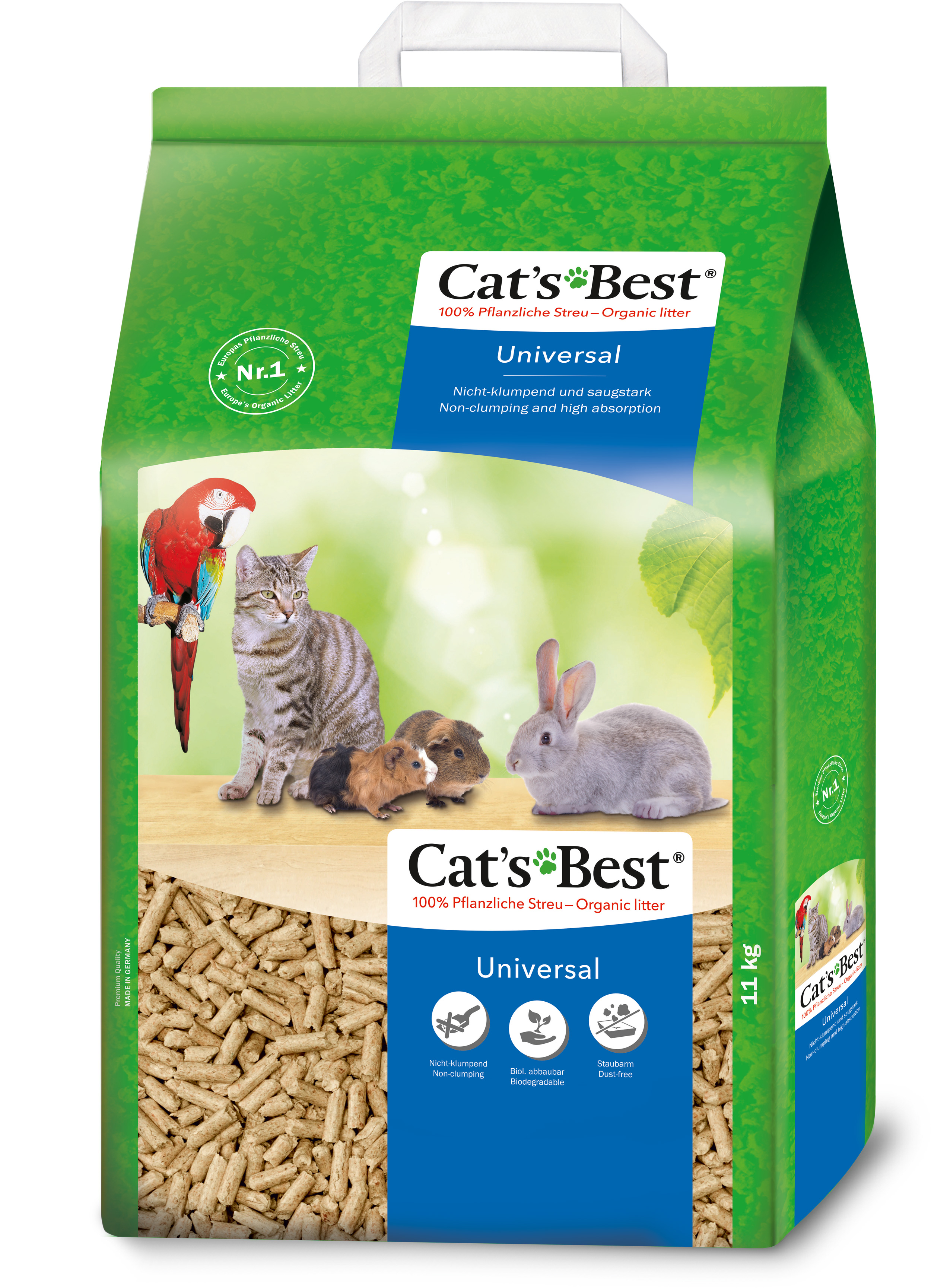 Cat& Best Universal allapanu lemmikloomadele 20L 11kg