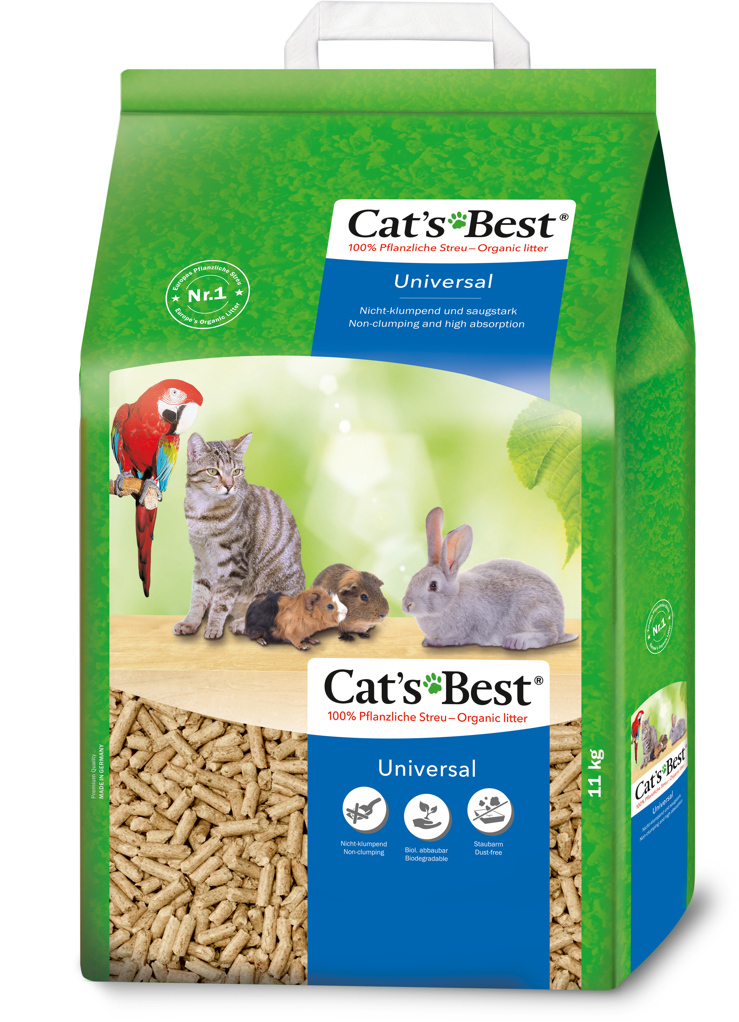 Cat's Best Universal allapanu lemmikloomadele 20L 11kg