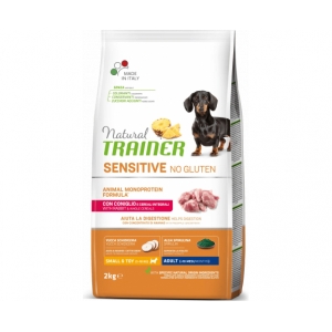 Trainer Natural Dog Sensitive No Gluten Adult Mini Rabbit 2kg