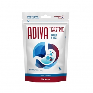 VetNova ADIVA Gastric Chews MEDIUM/LARGE N30 (mao fn. toetuseks)