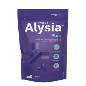 VetNova ALYSIA Plus N30 (lüsiini ja trüptofaaniga söödalisand kassidele)