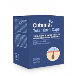 VetNova CUTANIA Total Care Caps N60 (naha ja karvastiku toetuseks)
