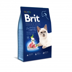 Brit Premium Cat Sterilized Lamb kassitoit 8kg