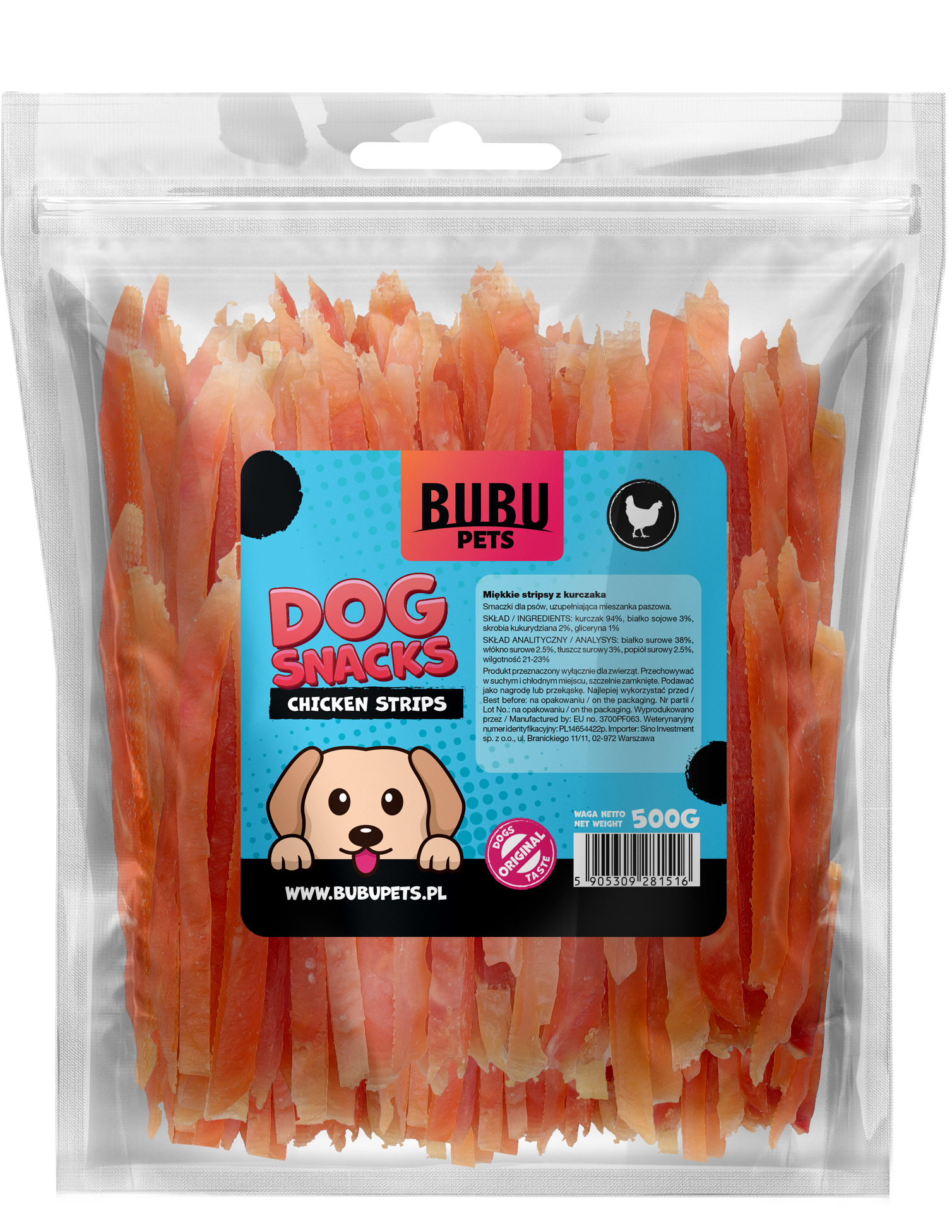 Bubu Pets koeramaius kanaribad 500g