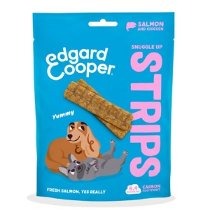 Edgard Cooper maius koerale Strips, lõhe/kana, 75 g