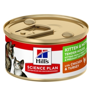 Hill's Science Plan kassipoja/imetava kassi pasteet kana/kalkun 85 g