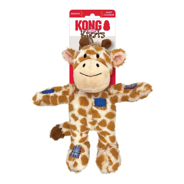 KONG Wild Knots Giraffe koera mänguasi, M/L