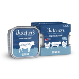 Butcher's Juunior Originaal pasteet koertele kana/kalkun/veis 150gx4
