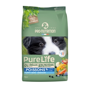 Pro-Nutrition PureLife Puppy Mini/Medium Fish 2kg