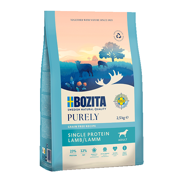 Bozita Purely Adult Grain Free Lamb 2,5kg