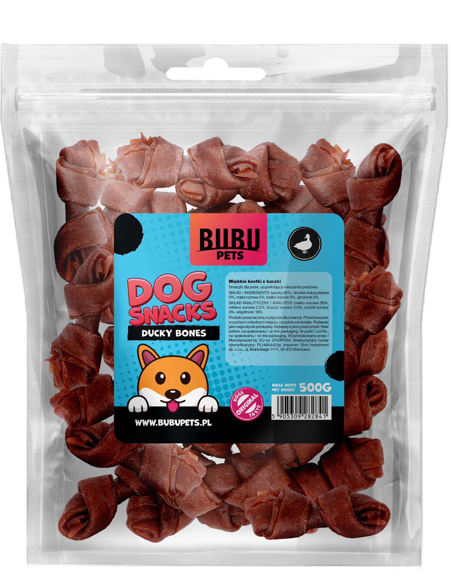 Bubu Pets koeramaius pardilihakondid 500g