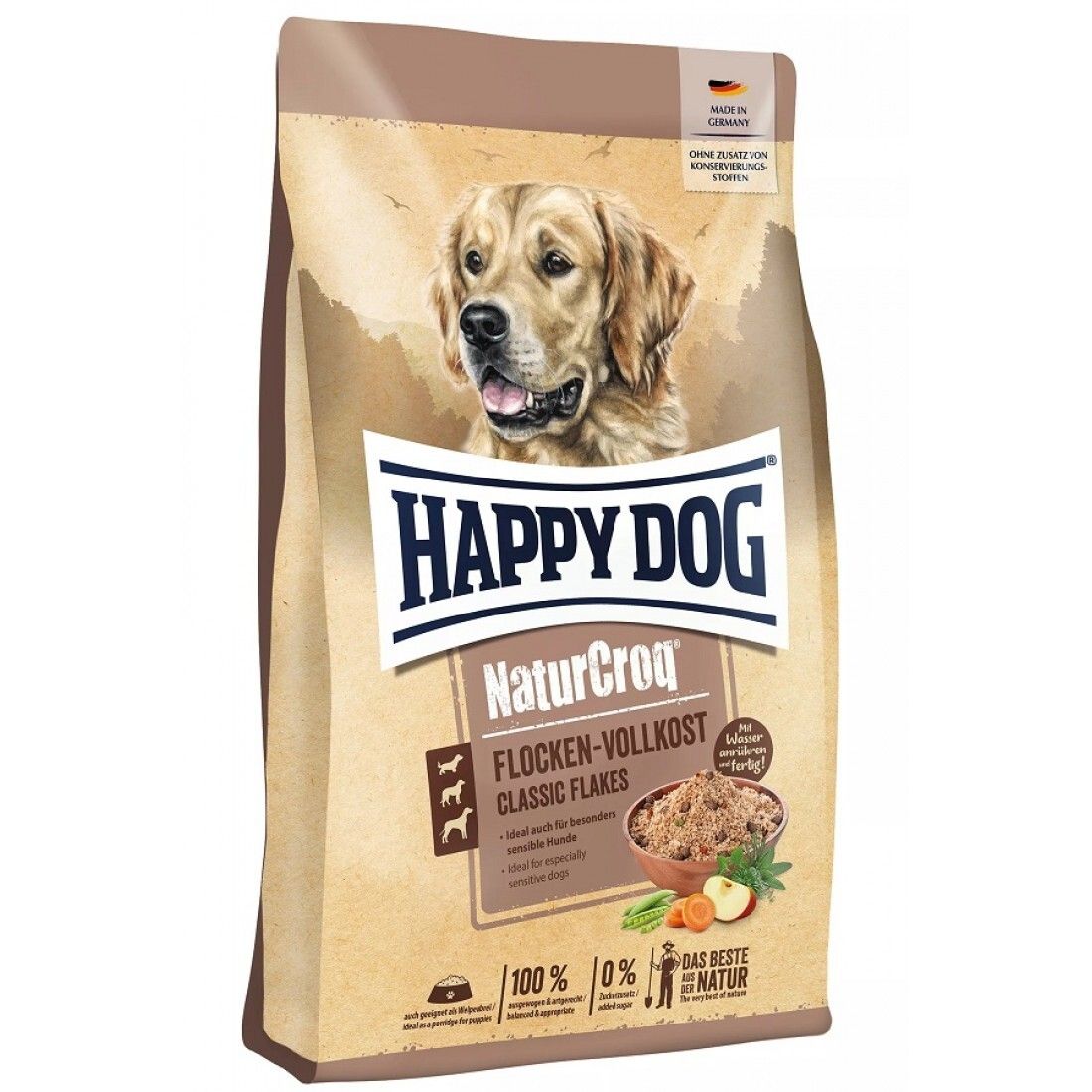 Happy Dog NaturCroq Flocken-Vollkost 10kg