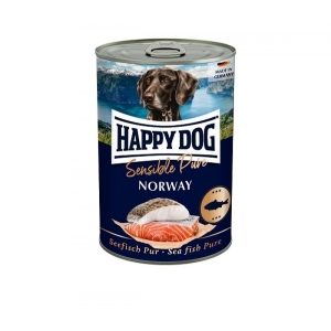 Happy Dog Sensible Pure Norway, lõhe/tursk 6x800g