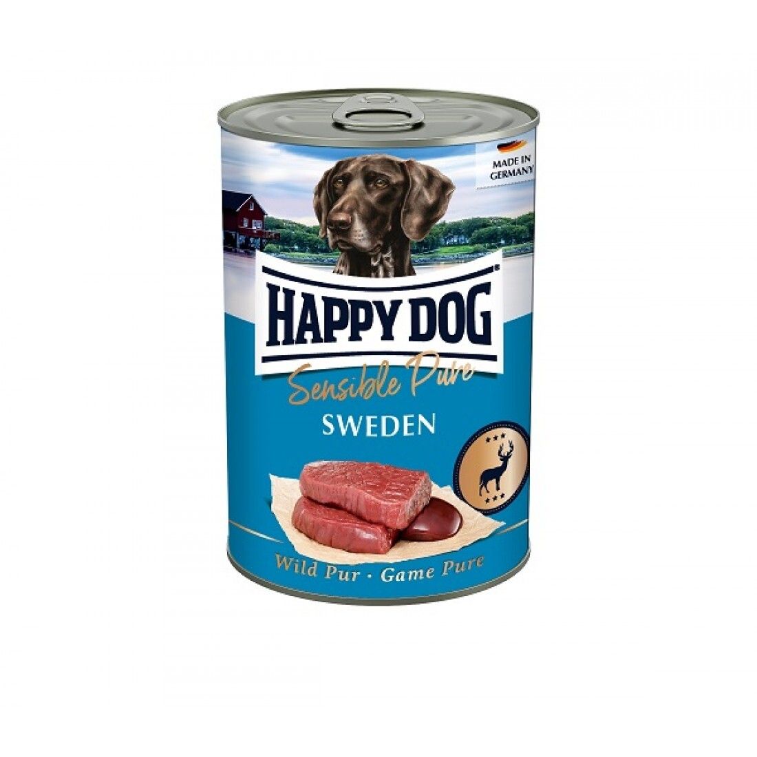 Happy Dog Sensible Sweden (100% ulukiliha) 6x800g