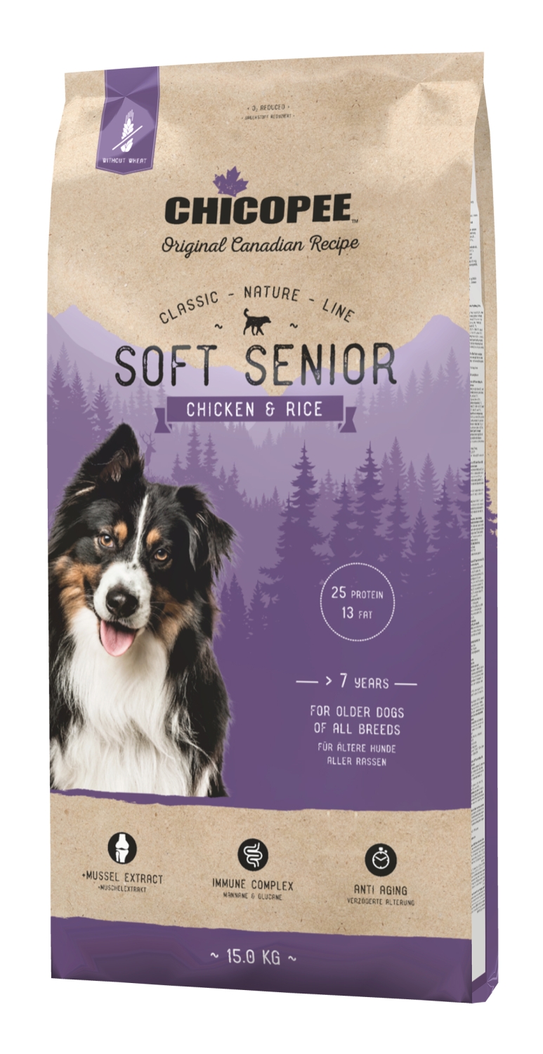 Chicopee CNL Soft Senior Chicken & Rice koeratoit 15kg