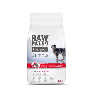 RAW PALEO KOERA TÄISSÖÖT ULTRA KESK./SUUR TÕUG VEIS 10KG